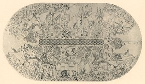 Peinture au Plafond de la Salle de Justice, No. 3, 1907