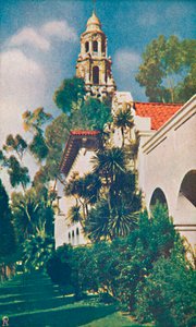 Palais des Sciences et Tour de Californie, vers 1935