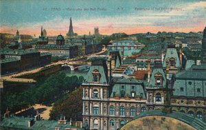 Panorama des huit ponts, Paris