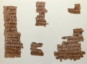 Fragments de papyrus, copte