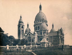 Paris - La Basilique du Sacré-Cœur, vers 1910
