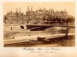 Commune de Paris (1871) : vue du pont d