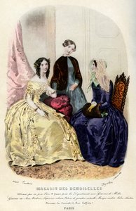 Modes parisiennes du 19ème siècle