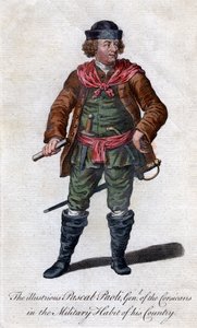 Pascal Paoli, général et patriote corse du 18e siècle