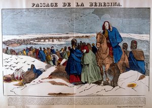 Passage de la Bérézina, 28 novembre 1812, 19ème siècle - Unbekannt