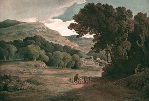Paysage pastoral, vers 1900