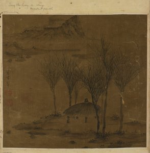 Pavillon dans un bosquet près de l