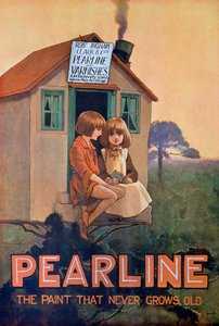 Publicité pour la peinture Pearline, années 1920 - Unbekannt