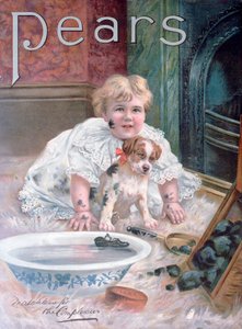 Publicité pour le savon Pears, 1900
