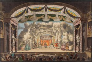 Image de peep show, vers 1770 - Unbekannt