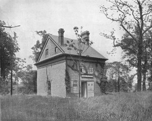 Maison Penn, Fairmount Park, Philadelphie, USA, vers 1900