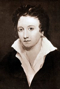 Percy Bysshe Shelley, poète romantique anglais, 19e siècle