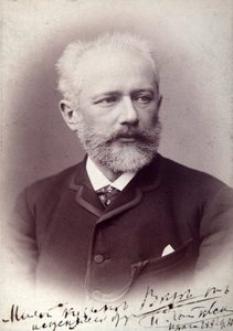 Piotr Tchaïkovski, compositeur russe, 1888