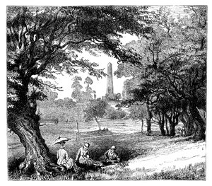 Phoenix Park, Dublin, vers 1888