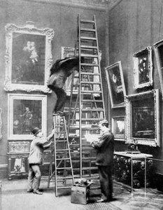 Photographier à la Wallace Collection, Londres, 1908-1909