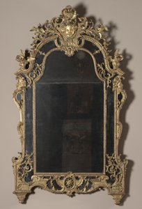 Miroir de cheminée, vers 1715 - Unbekannt