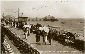 Jetée, promenade et kiosque à musique, Eastbourne, Sussex - Unbekannt