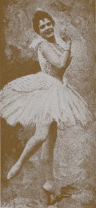 Pierina Legnani en Odette dans le ballet Le Lac des cygnes
