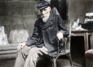 Pierre-Auguste Renoir, artiste français, 1917