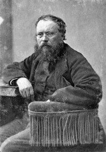 Pierre Joseph Proudhon, philosophe politique mutualiste français, vers 1845-1868