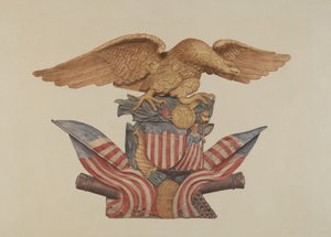 Ornement de pin aigle, 1935-1942