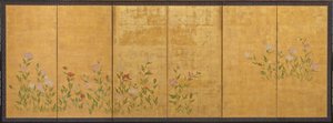 Coquelicots roses et rouges, période Edo, 1615-1868