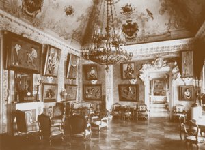Salle à manger rose connue sous le nom de salle Matisse dans la maison Shchukin