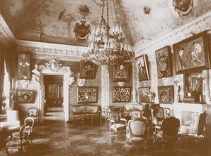 Salle à manger rose connue sous le nom de Salle Matisse dans la maison Shchukin