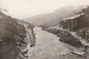 Détournement de Pirahy : Vue en aval de la sortie du tunnel - Unbekannt