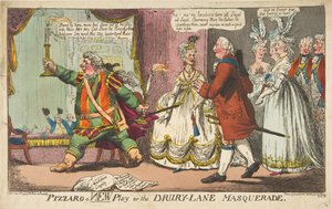 Pizzaro une nouvelle pièce ou le bal masqué de Drury-Lane, 11 juin 1799 - Unbekannt