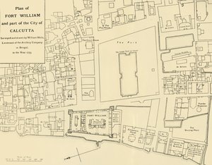 Plan du Fort William et d