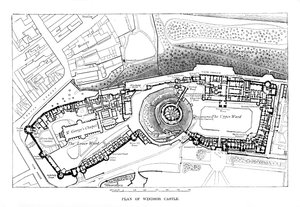Plan du château de Windsor