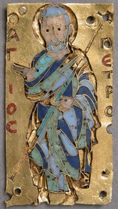 Plaque avec Saint Pierre, byzantin, 11ème siècle