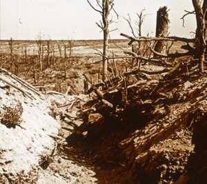Plateau de Craonne, nord de la France, vers 1914-1918