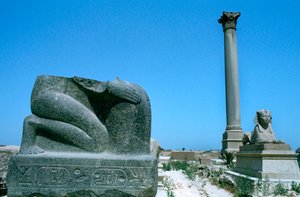 Colonne de Pompée, Alexandrie, Égypte