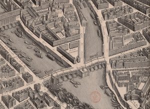 Pont Neuf. Plan de Paris, dit Turgot - Unbekannt