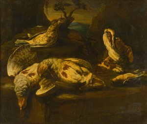 Nature morte de chasse
