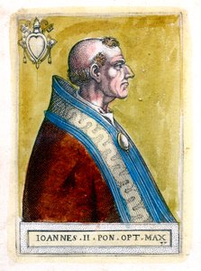 Pape Jean II d535, 19e siècle