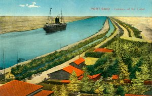 Port-Saïd - Entrée du canal, c1918-c1939