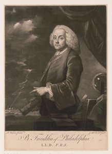 Portrait de Benjamin Franklin (1706-1790)