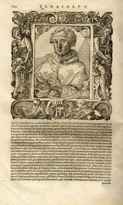 Portrait de Christophe Colomb. De Elogia virorum bellica virtute illustrium par Paolo Giovio - Unbekannt