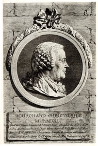 Portrait du comte Burkhard Christoph von Münnich