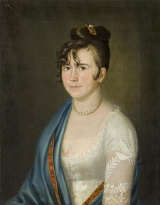 Portrait de la comtesse Anna Vladimirovna Bobrinskaya 1769-1846, 1800s