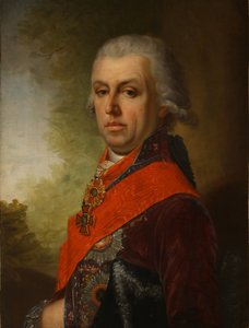 Portrait de Dmitri Prokofievich Troshchinsky 1754-1829, 1800s