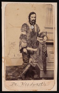 Portrait du Dr John Maynard Woodworth 1837-1879, avant 1879