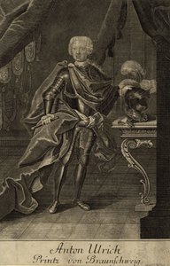 Portrait du duc Anthony Ulrich de Brunswick 1714-1774, vers 1700 - Unbekannt