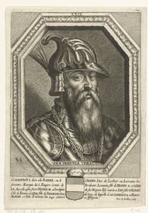 Portrait du duc Godfried I van Leuven