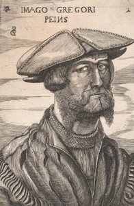 Portrait de Georg Pencz Imago Gregori Peins