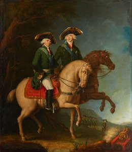 Portrait des grands-ducs Alexandre Pavlovitch et Constantin Pavlovitch, 1795