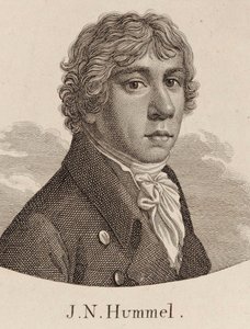 Portrait de Johann Nepomuk Hummel, 1778-1837